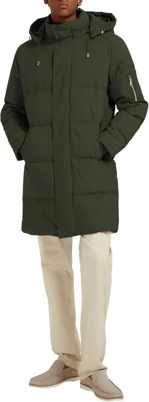 Orolay Men’s Thickened Down Jacket Winter Warm Down Coat