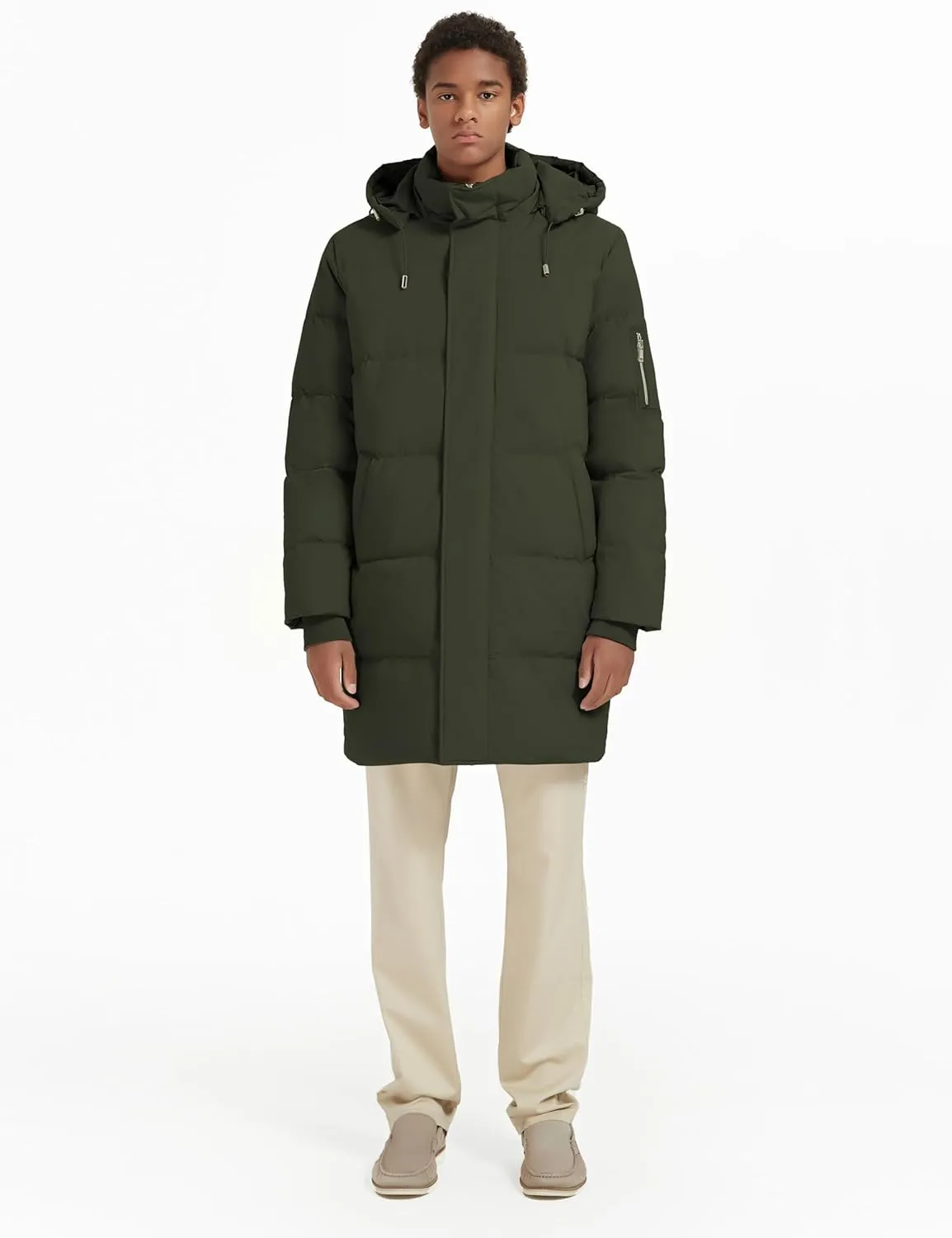 Orolay Men’s Thickened Down Jacket Winter Warm Down Coat