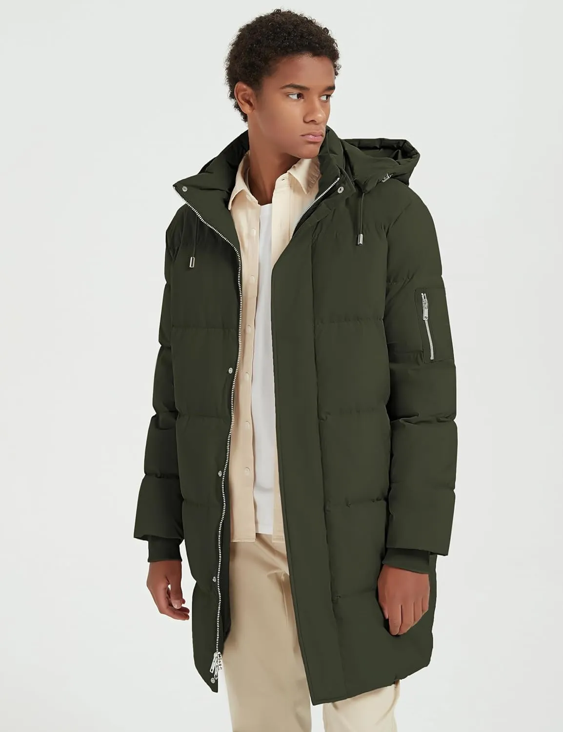 Orolay Men’s Thickened Down Jacket Winter Warm Down Coat
