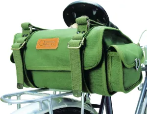Ostrich (Ostrich) Small – 2 Saddle Bag Green