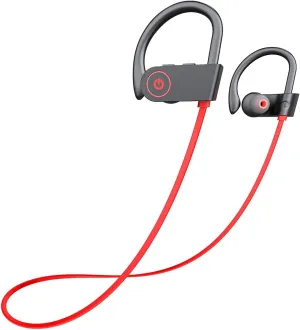 Otium Bluetooth Headphones Wireless Headphones IPX7 Waterproof Headphones 15 Hour Playtime Wireless Earbuds with Mic Stereo Sweatproof in-Ear Headphones Gym Running Workout Sound Isolation Headsets