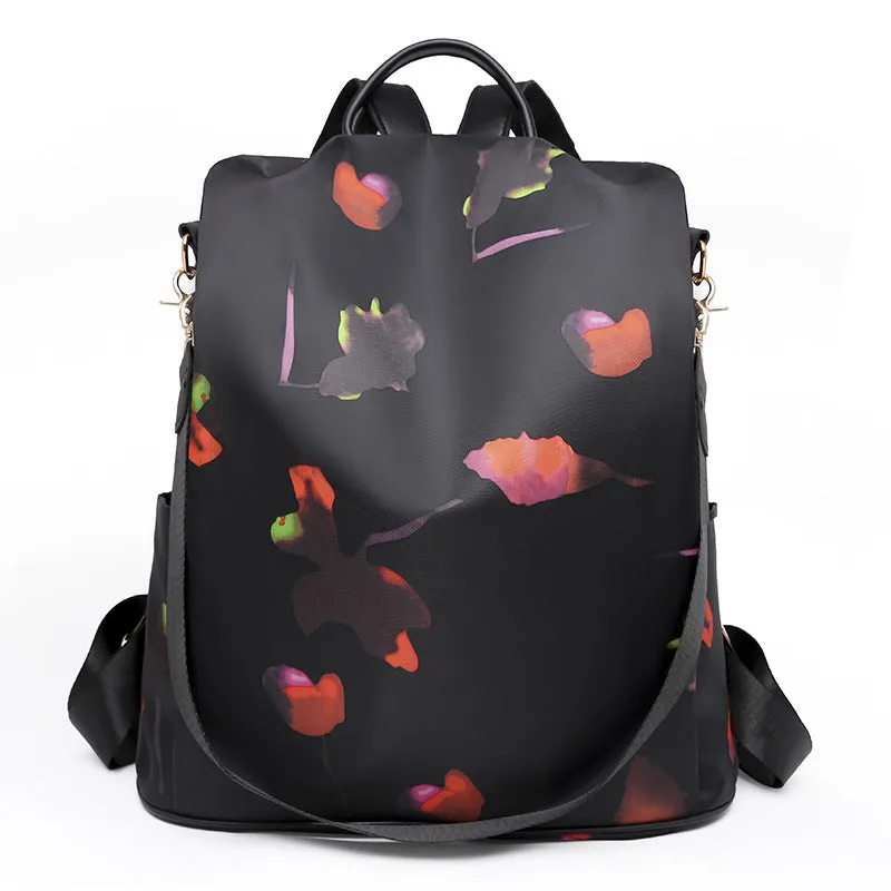Oxford Cloth Fashion Printing Large Capacity Backpacks
