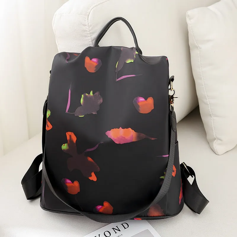 Oxford Cloth Fashion Printing Large Capacity Backpacks
