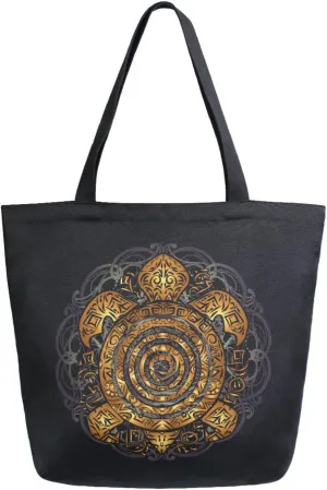 Oyihfvs Canvas Tote Grocery Bag, Women Large Shoulder Bag, Reusable Grocery Handbag