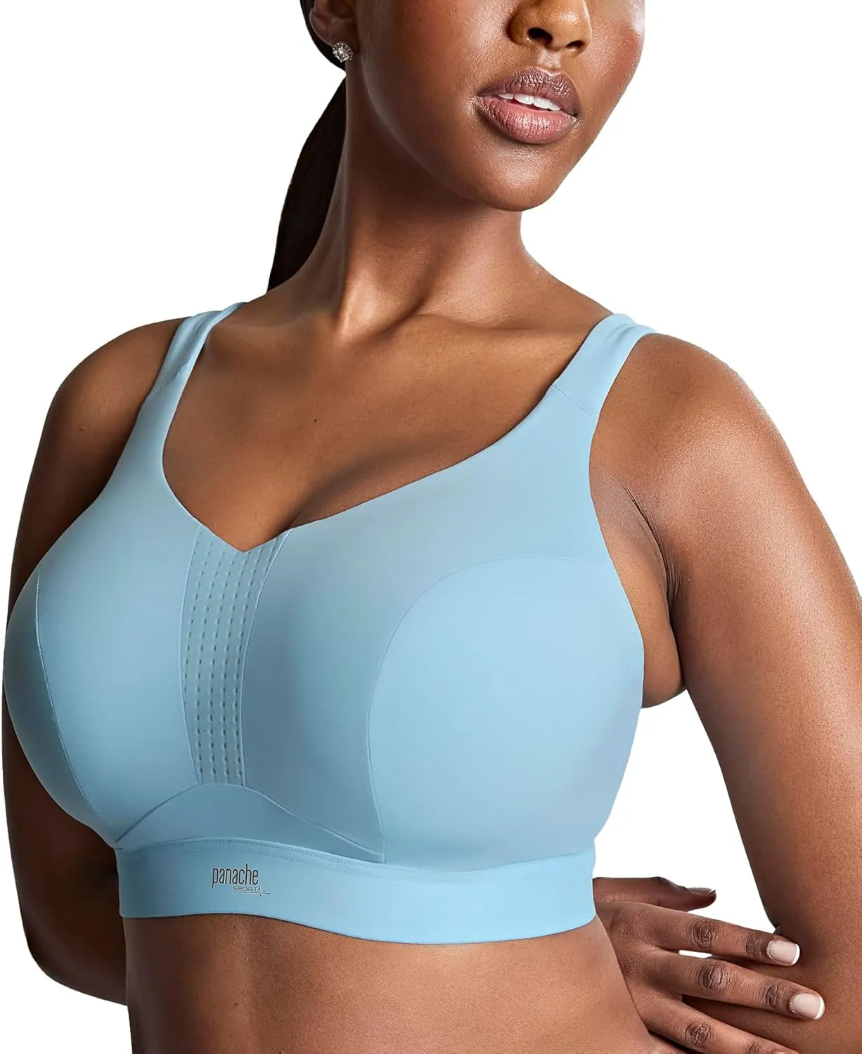 Panache Women's Endurance Wired Sports Bra – Non-Padded, Breathable, Seam-Free Cup Support