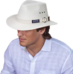 Panama Jack Original Canvas Safari Men's Sun Hat, 2 1/2" Brim, UPF (SPF) 50  Sunhat Protection