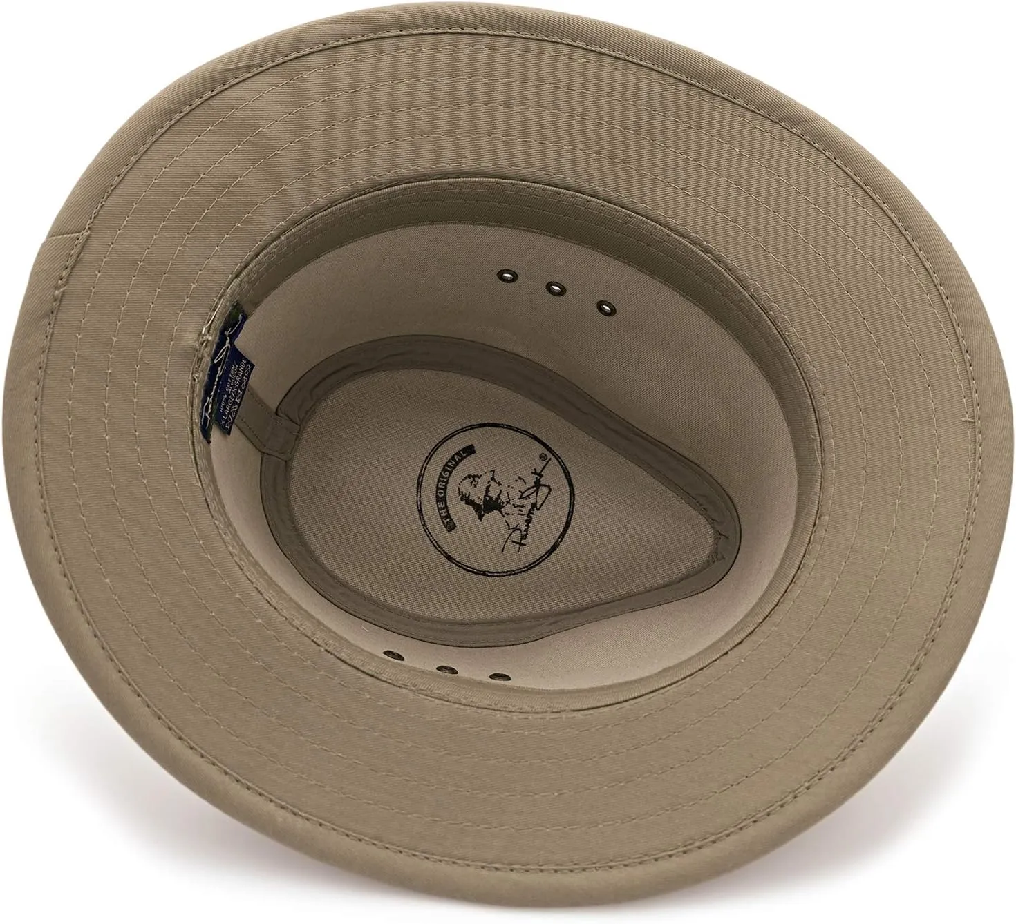 Panama Jack Original Canvas Safari Men's Sun Hat, 2 1/2" Brim, UPF (SPF) 50  Sunhat Protection