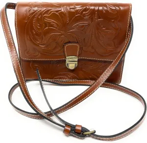 Patricia Nash Locri Leather Crossbody Bag