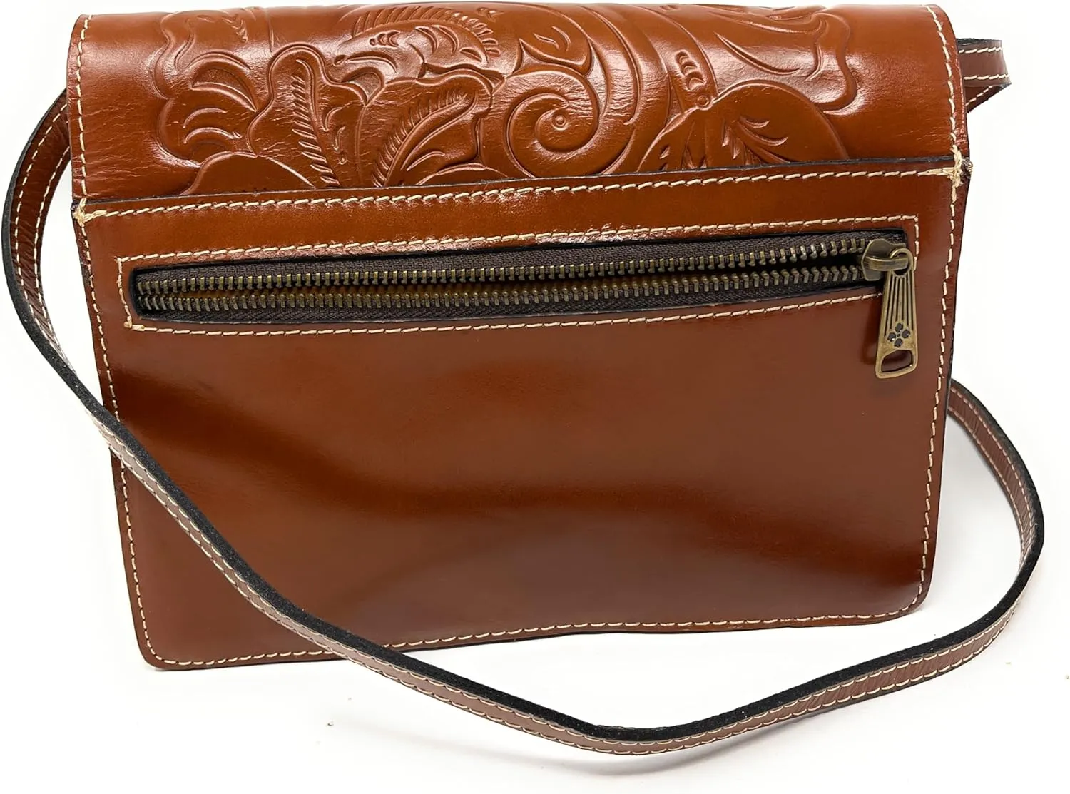Patricia Nash Locri Leather Crossbody Bag