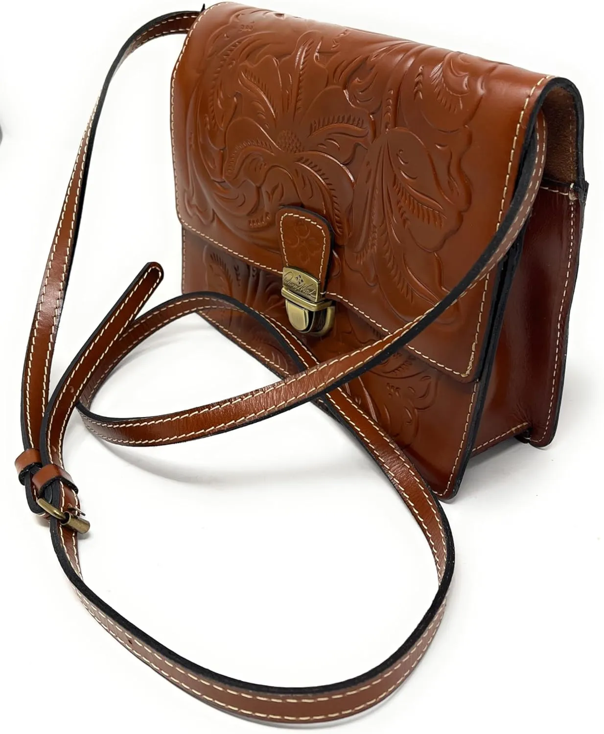 Patricia Nash Locri Leather Crossbody Bag