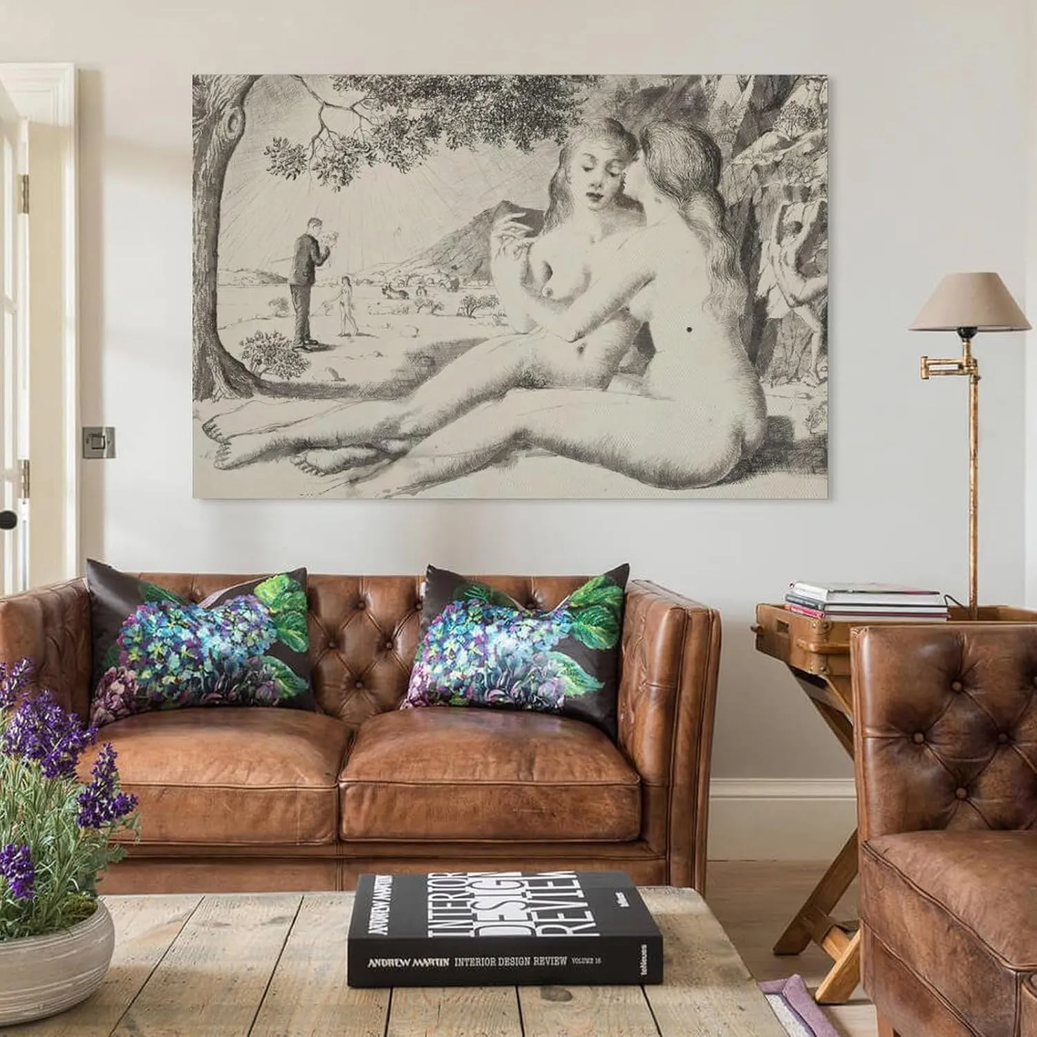 Paul Delvaux Posters Print (7) Poster Decorative Painting Canvas Wall Art Living Room Posters Bedroom Painting 16x24inch(40x60cm)