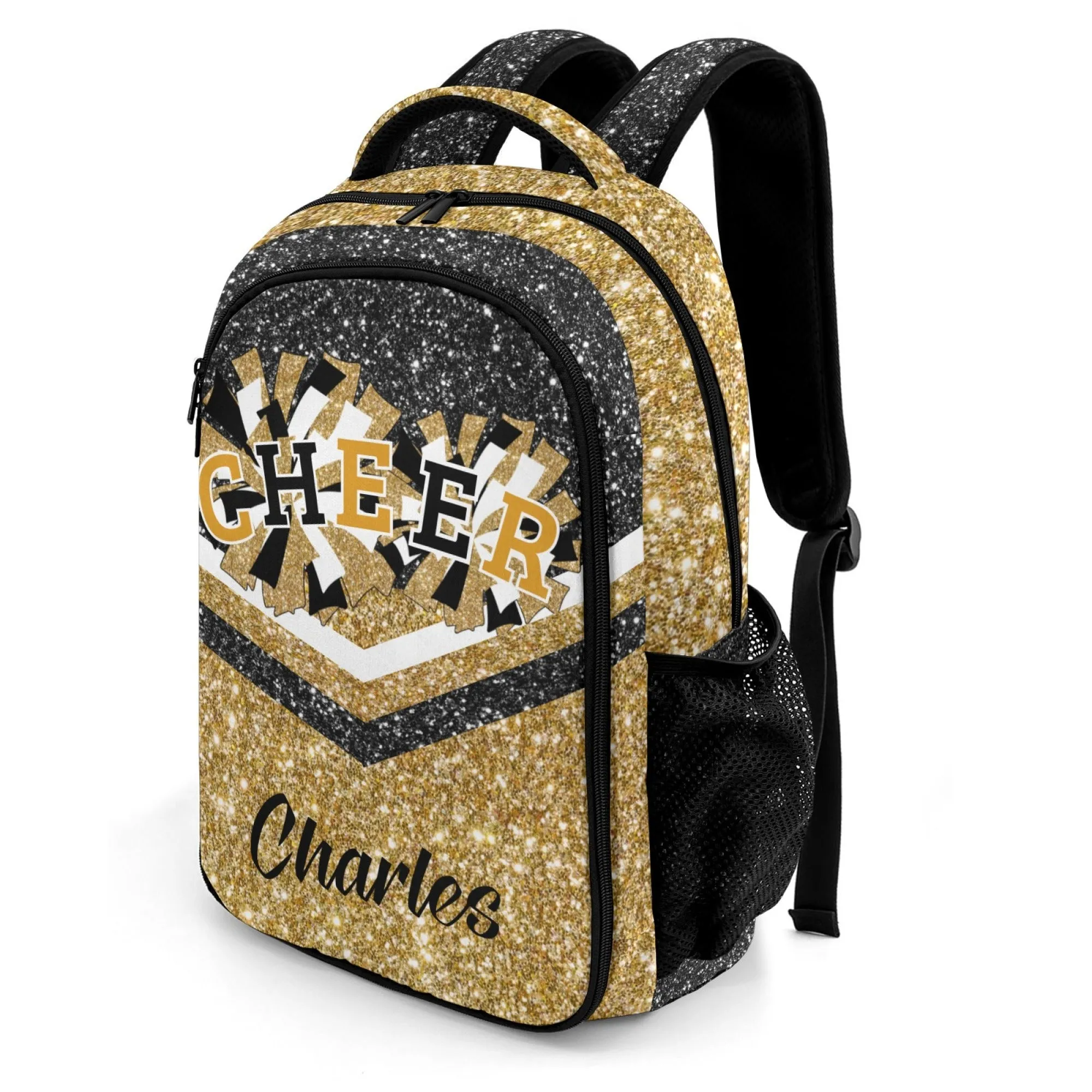 Personalized Cheer Name Backpack Casual Fashion Cheerleader Backpacks Custom Name Backpack