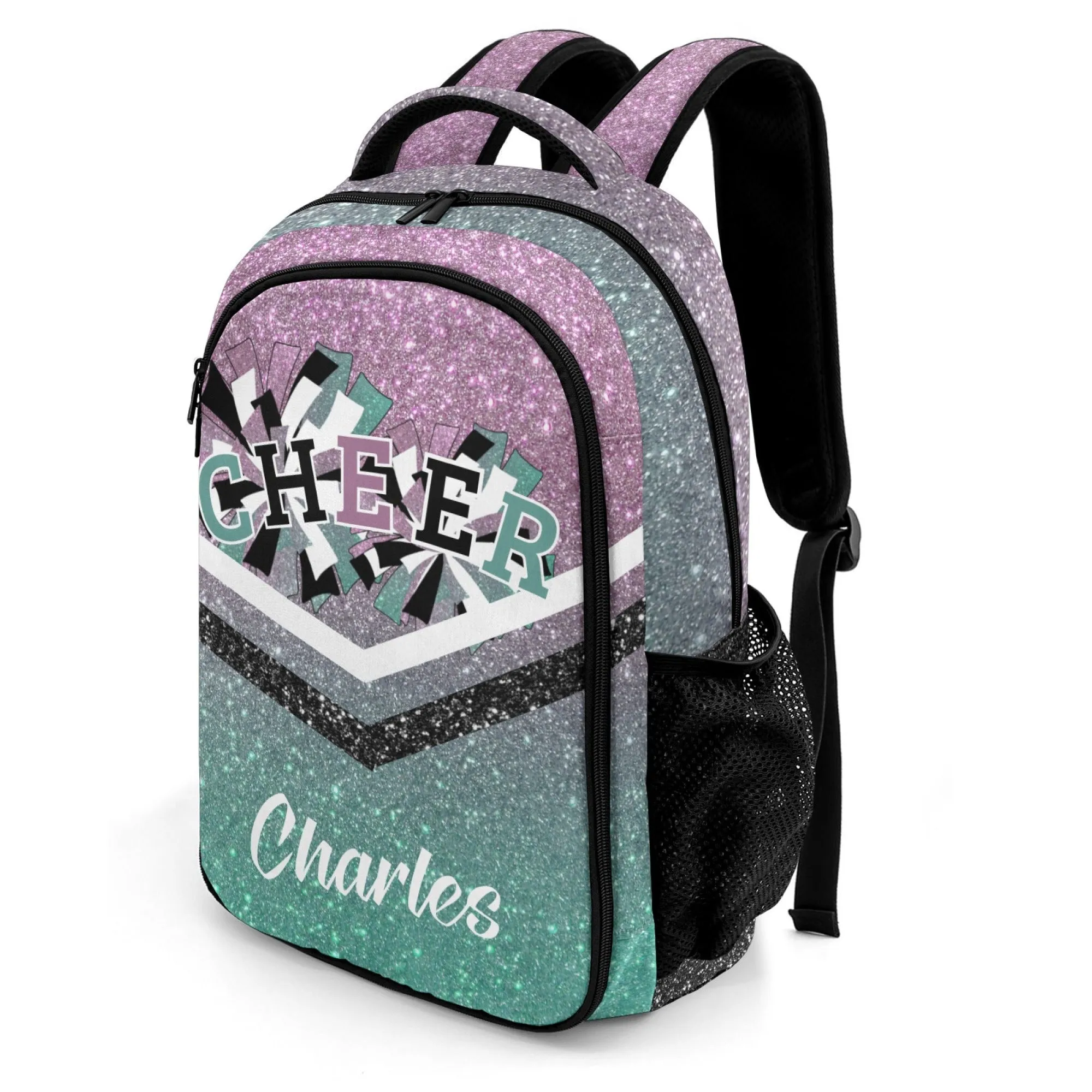 Personalized Cheer Name Backpack Casual Fashion Cheerleader Backpacks Custom Name Backpack