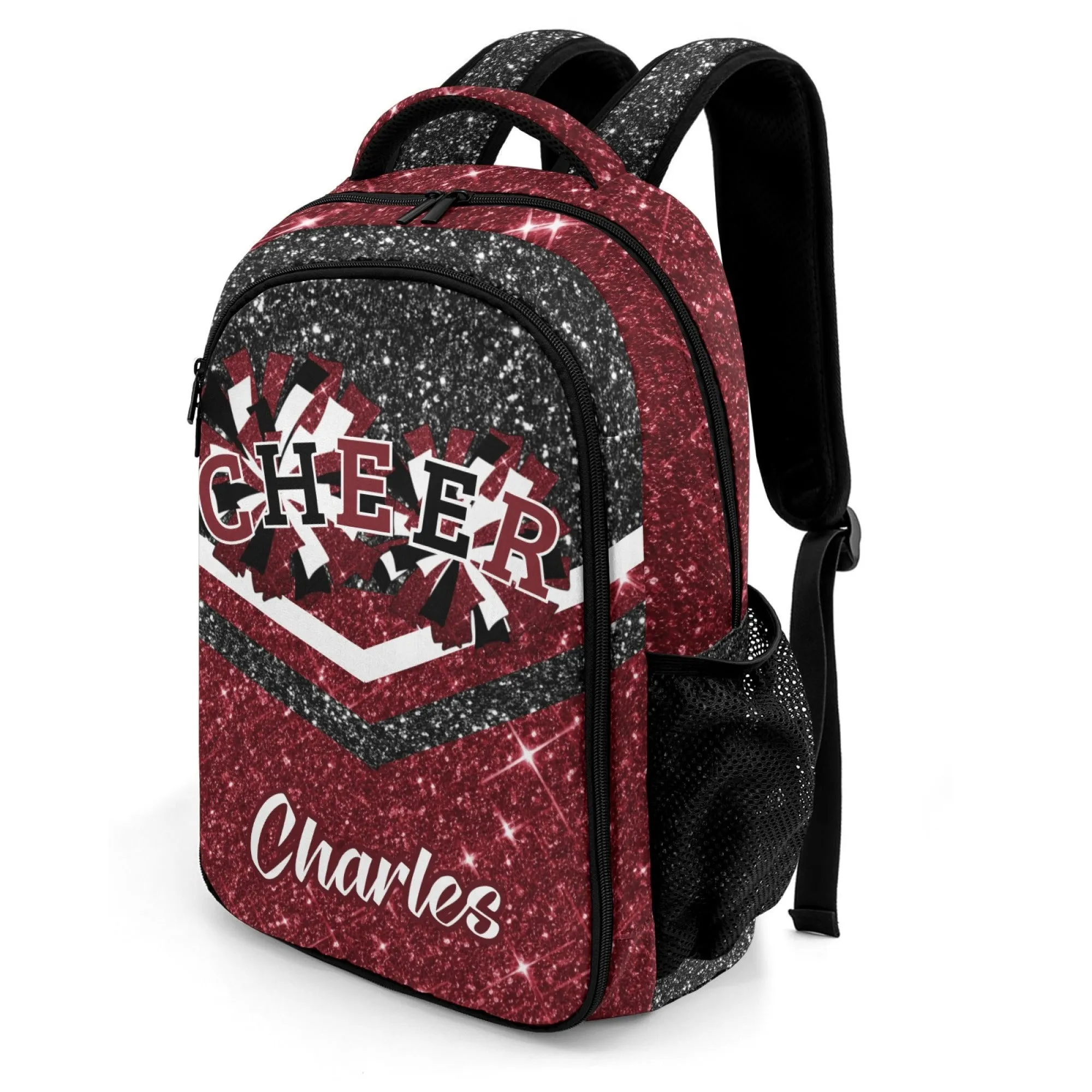 Personalized Cheer Name Backpack Casual Fashion Cheerleader Backpacks Custom Name Backpack