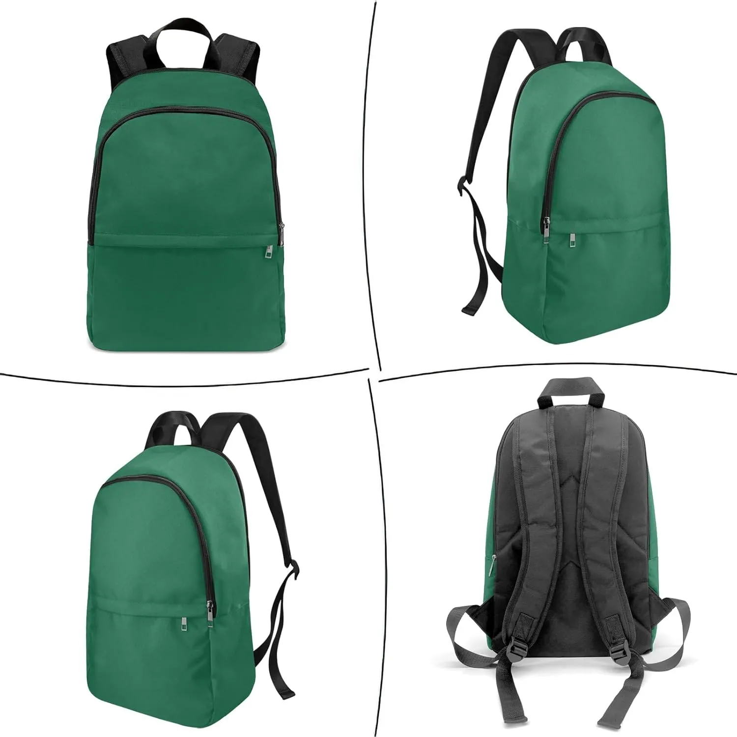 Personalized Gray Cheerleading Stripes Shoulder Bag Backpack Daypack Multifunction Leisure Schoolbag Outdoor Casual Bag with Name Custom