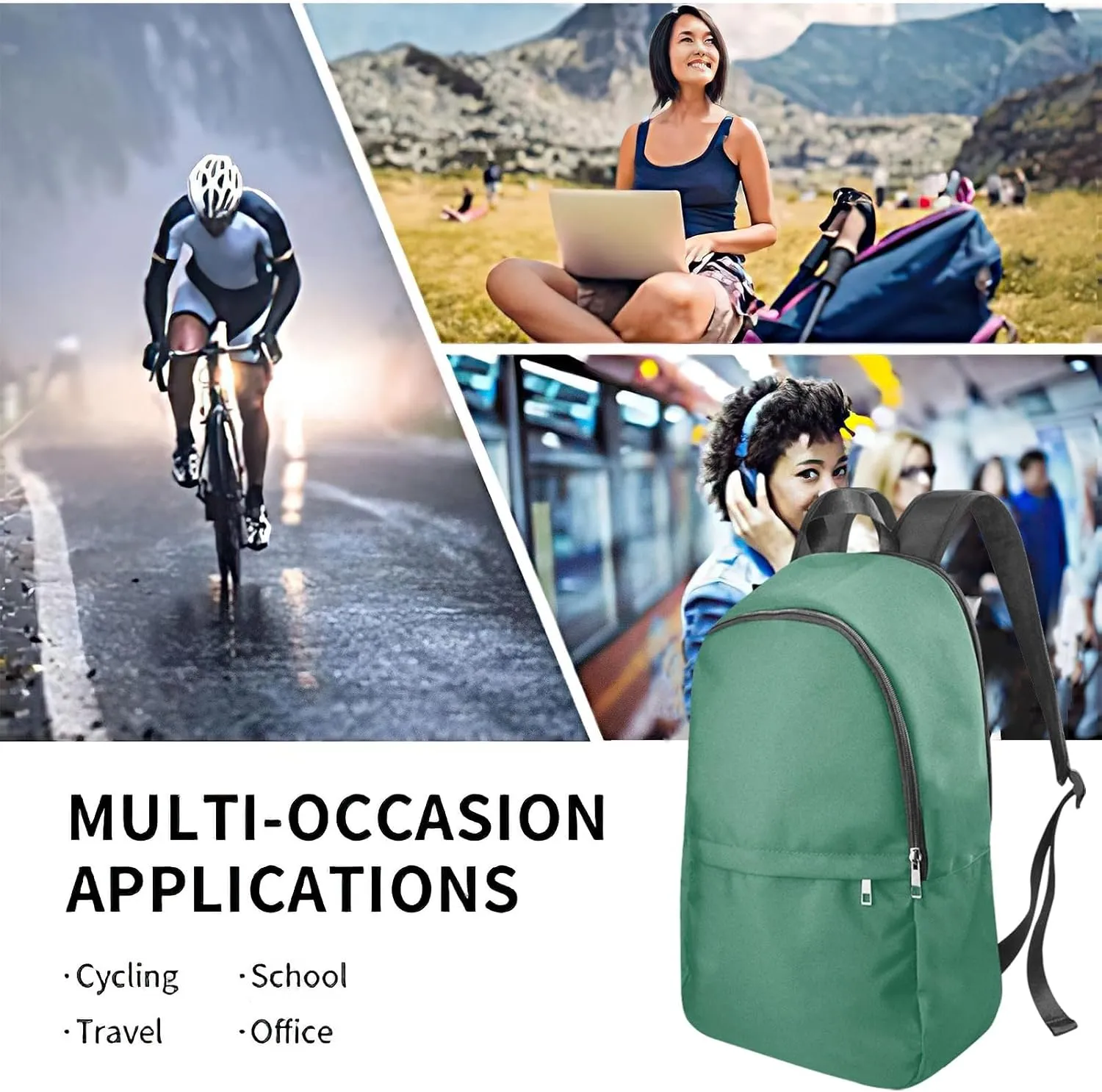 Personalized Gray Cheerleading Stripes Shoulder Bag Backpack Daypack Multifunction Leisure Schoolbag Outdoor Casual Bag with Name Custom