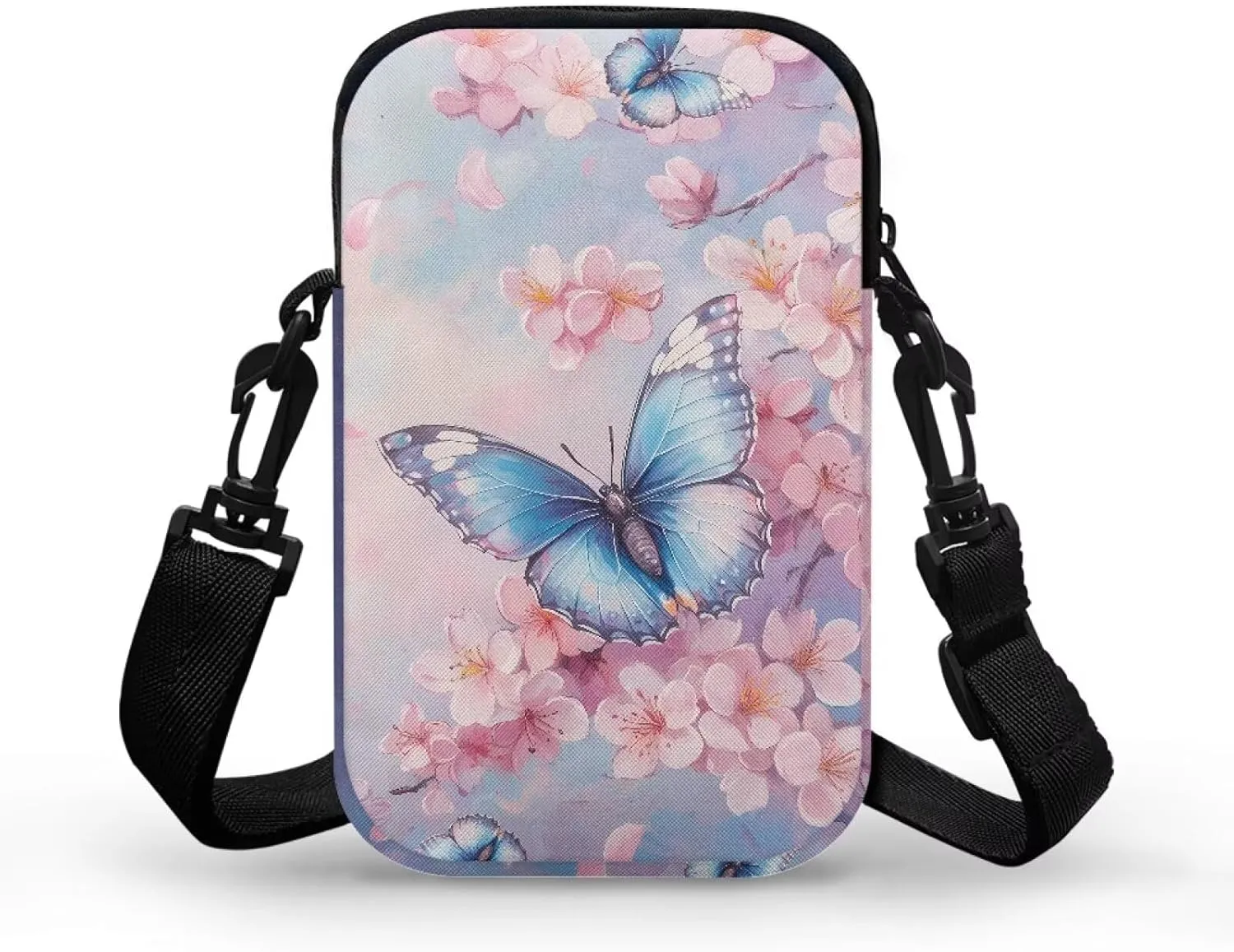 Phone Bag Purse Wallet Crossbody Bag Lightweight Roomy Pockets Smartphone Sports Armband Bag