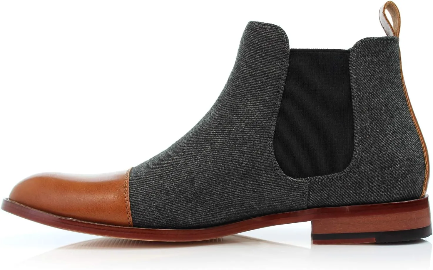 Polar Fox Barrett MPX806058 Memory Foam Classic Vegan Leather Chelsea Business Casual Chukka Boots