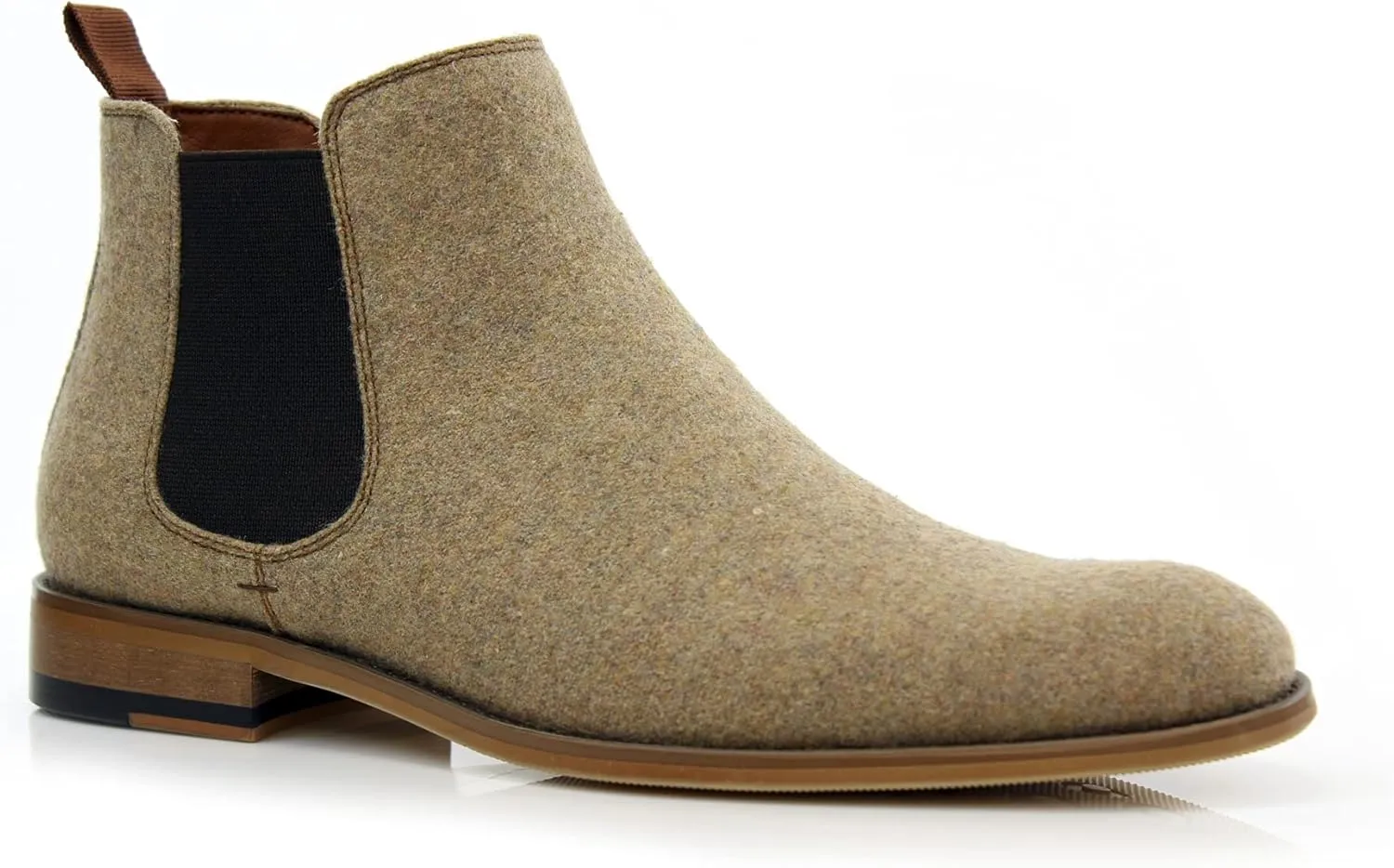 Polar Fox Barrett MPX806058 Memory Foam Classic Vegan Leather Chelsea Business Casual Chukka Boots