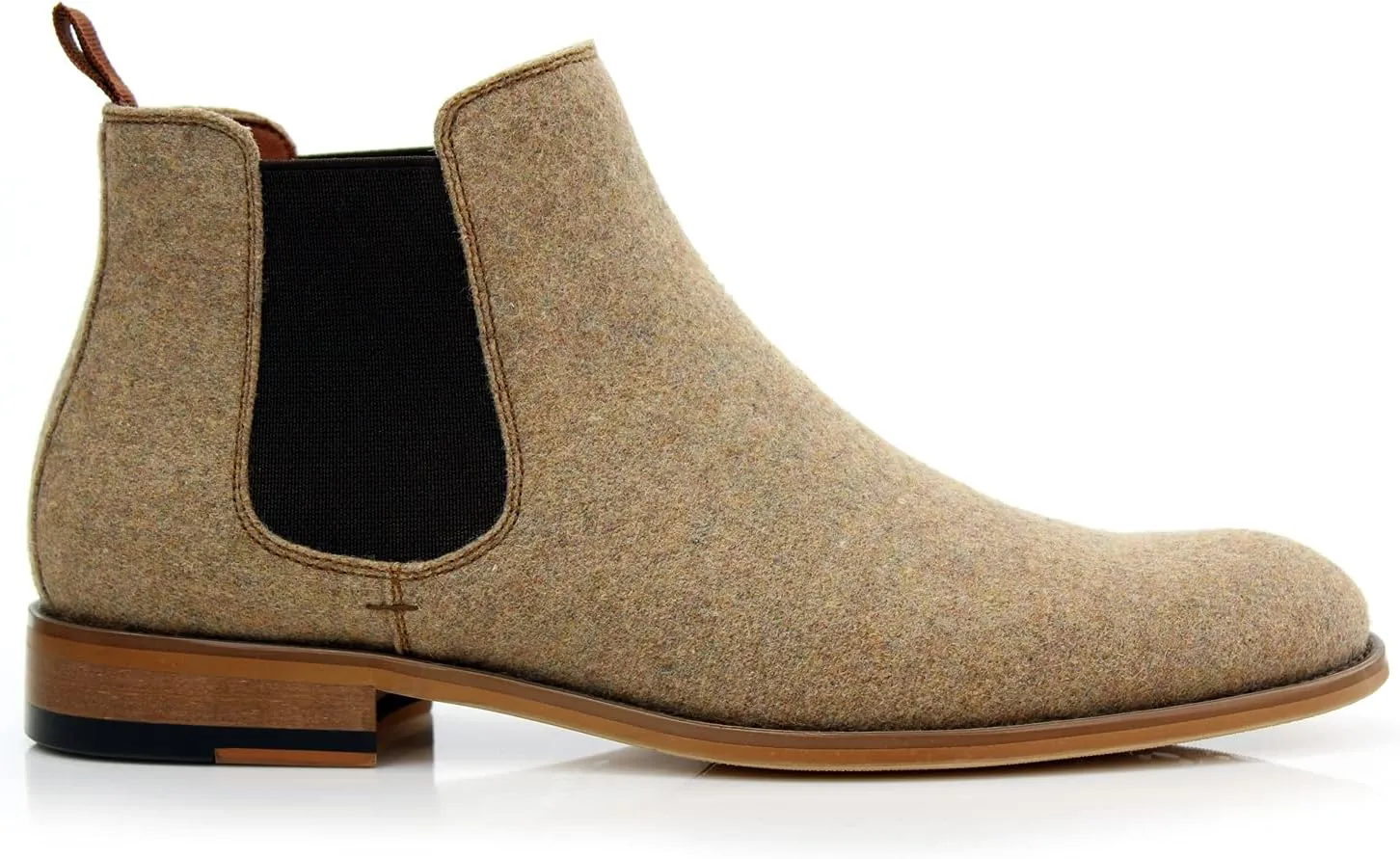 Polar Fox Barrett MPX806058 Memory Foam Classic Vegan Leather Chelsea Business Casual Chukka Boots