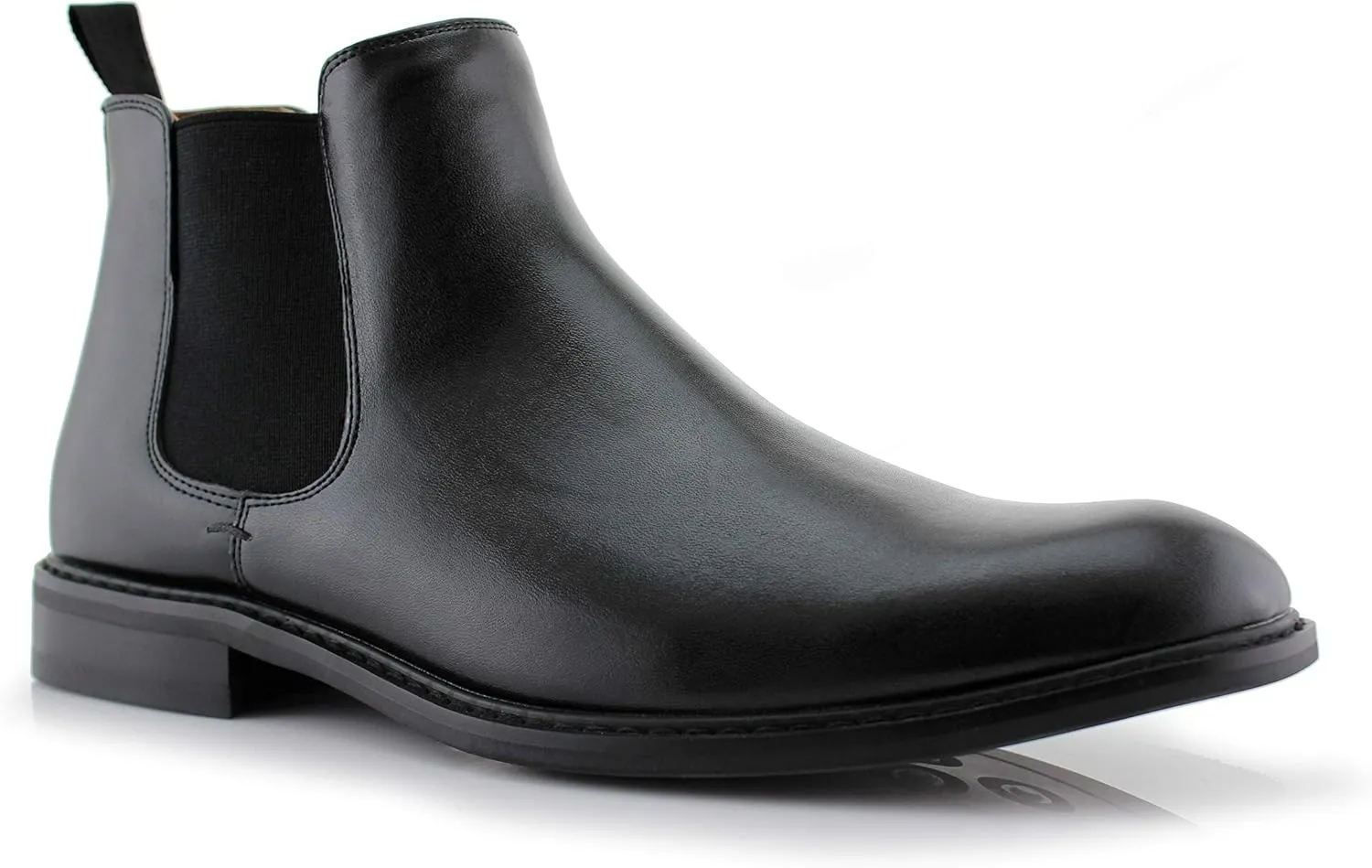 Polar Fox Barrett MPX806058 Memory Foam Classic Vegan Leather Chelsea Business Casual Chukka Boots