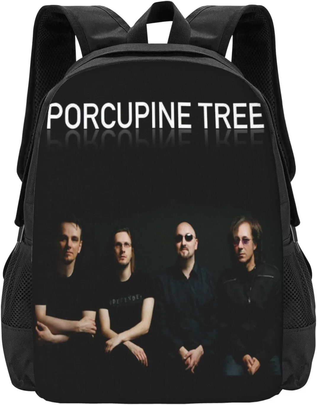 Porcupine Rock Tree Band Backpack Large Capacity Backpacks Minimalist Leisure Travel Daypack 12.5X5.5X16.5 inch