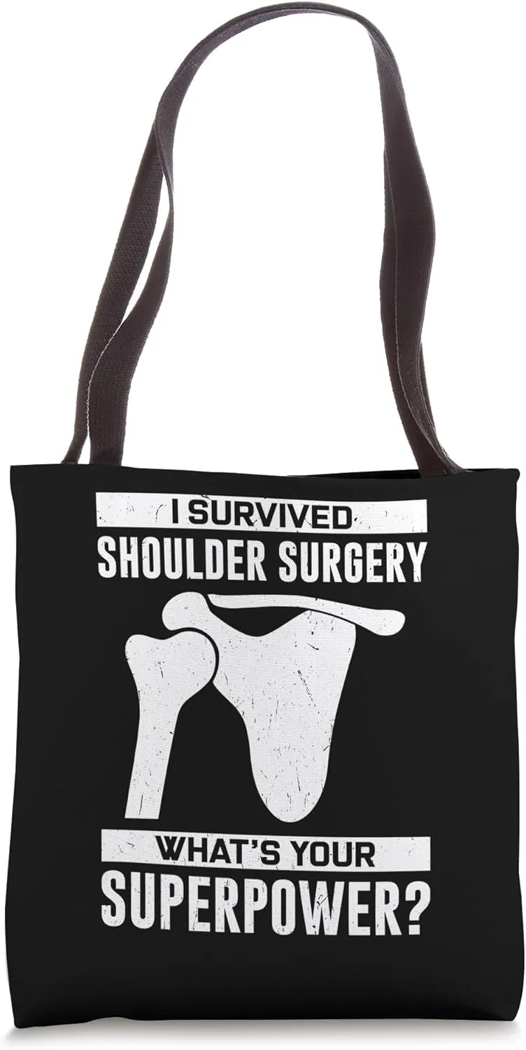 Post Shoulder Surgery Design Tote Bag