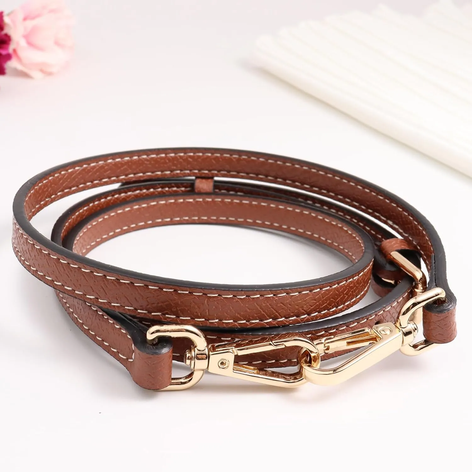 Purse Strap Kit for Longchamp Bag，Crossbody Strap Compatible for Longchamp Mini Pouch Conversion Kit