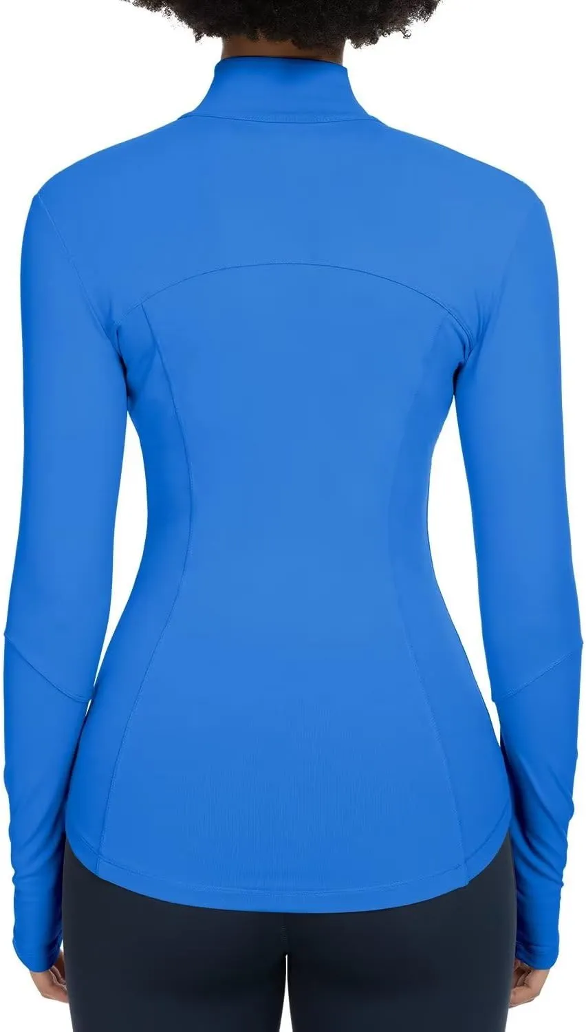 QUEENIEKE Womens Running Jackets Athletic Workout Scrub Jacket Track Full Zip Up Gym for Women Yoga Top