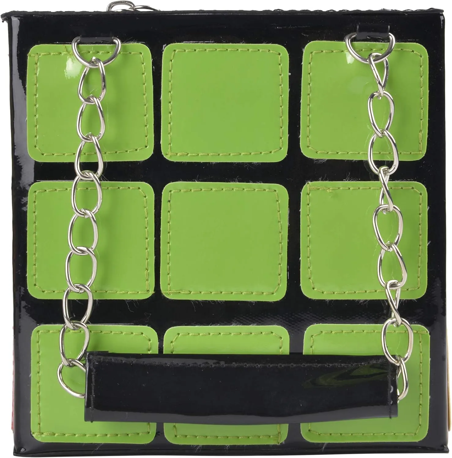 QZUnique Women's Cute Cube Shape Handbag Magic Shoulder Bag Clutch Bag With Super Long Shoulder Strap