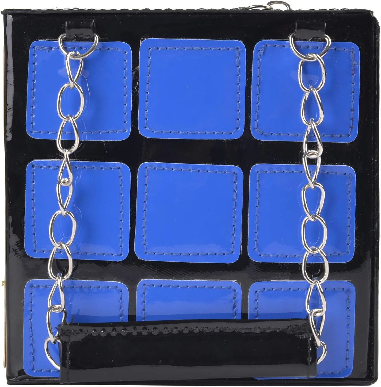 QZUnique Women's Cute Cube Shape Handbag Magic Shoulder Bag Clutch Bag With Super Long Shoulder Strap