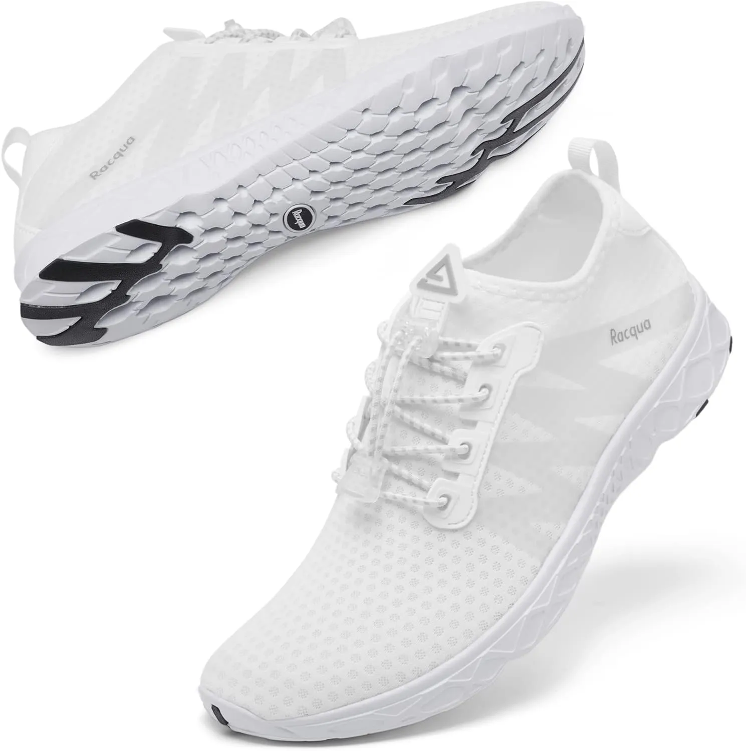 Racqua Women Men Breathable Mesh Water Shoes