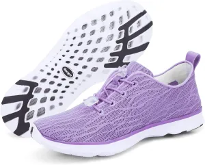 Racqua Women Men Breathable Mesh Water Shoes