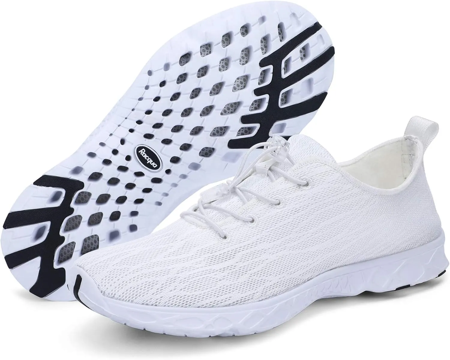 Racqua Women Men Breathable Mesh Water Shoes