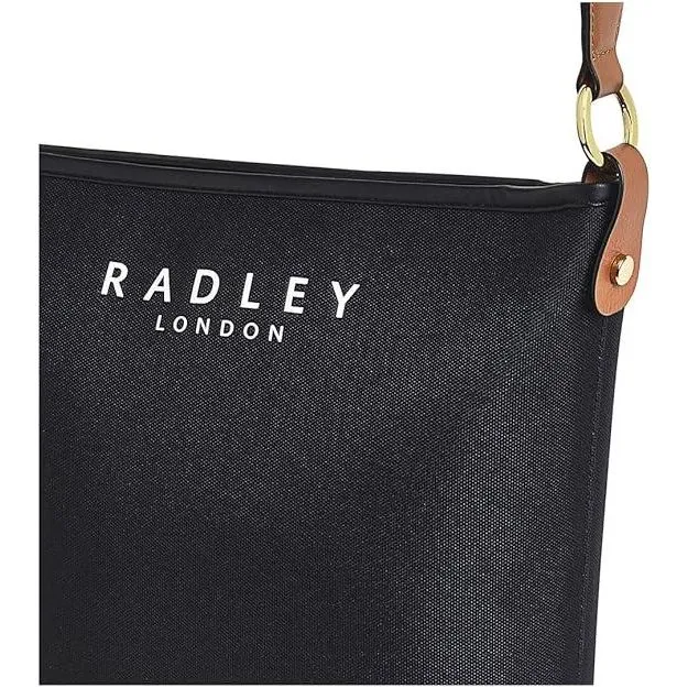 Radley Addison Gardens Responsible Medium Ziptop Crossbody Bag - Black