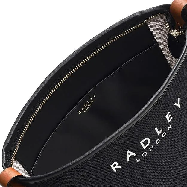 Radley Addison Gardens Responsible Medium Ziptop Crossbody Bag - Black