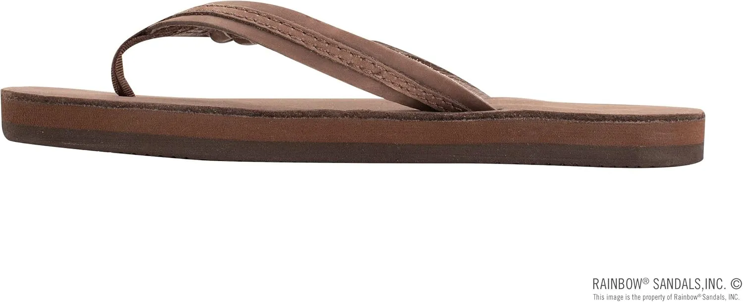 Rainbow Sandals Kid's Single Layer Premier Leather Flirty Braidy