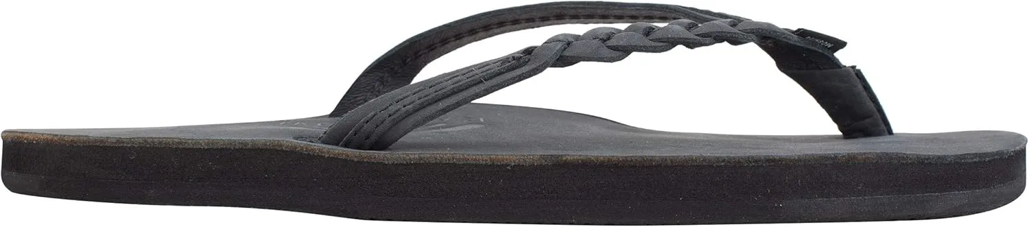 Rainbow Sandals Women’s Flirty Braidy Premier Leather w/Single Braided Strap