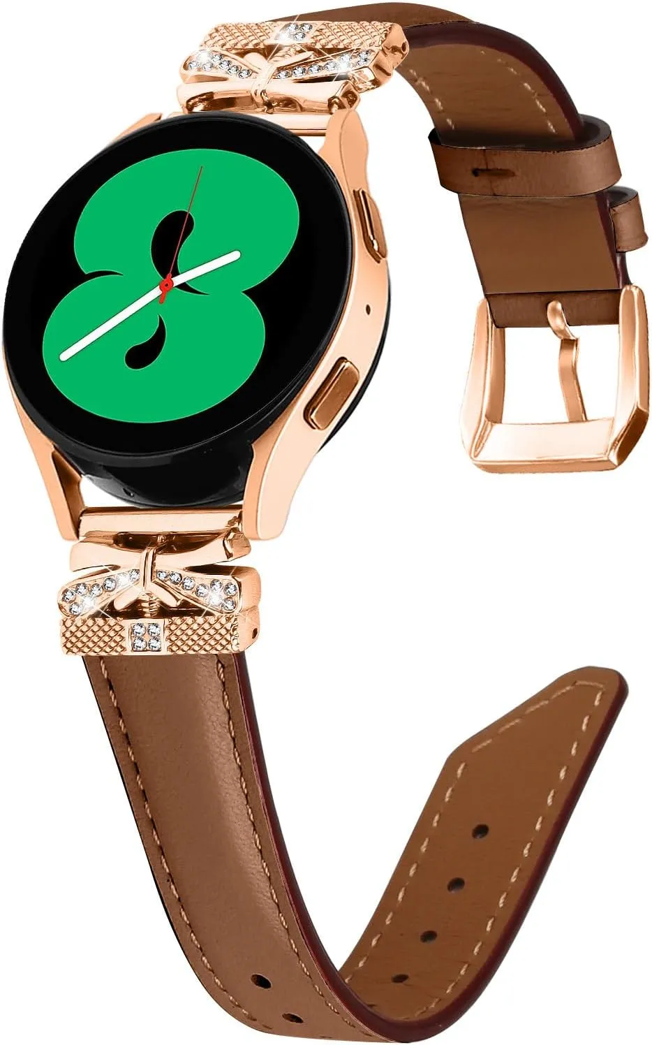 Replacement straps for watches Compatible With Galaxy Watch 3 41mm,Adjustable Genuine Leather Wrist Strap with Metal Buckle for Galaxy Watch 42mm/Active/Active2/Gear S2