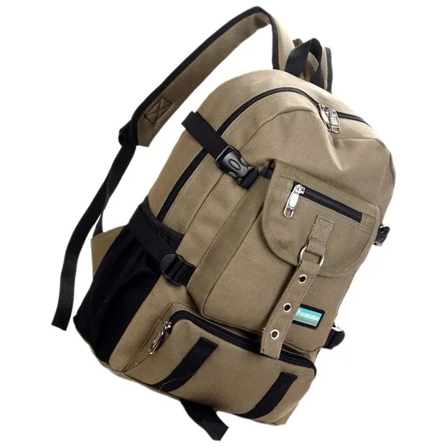 Retro Canvas Backpack For Men (Various Colors)