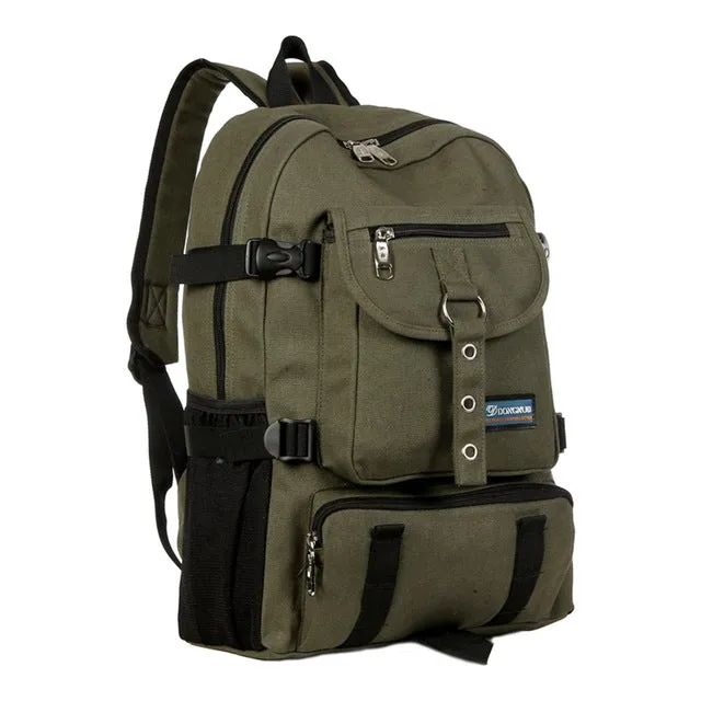 Retro Canvas Backpack For Men (Various Colors)