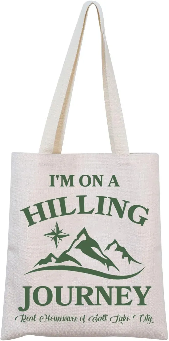 RHOSLC Inspired Gift Hilling Journey Tote Bag Real Housewives Bravo Gift RHOSLC Merch
