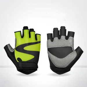 Road Bike Gloves Half Finger Shock Absorbing Breathable Outdoor Sports Cycling Gloves