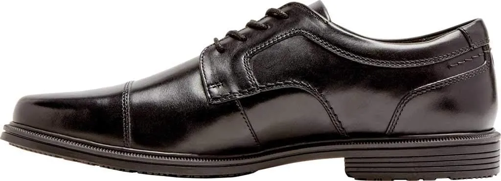 Rockport Taylor Waterproof Cap Toe - Shoes for Men - Leather Upper - Synthetic Outsole - Shock Absorbing Heel