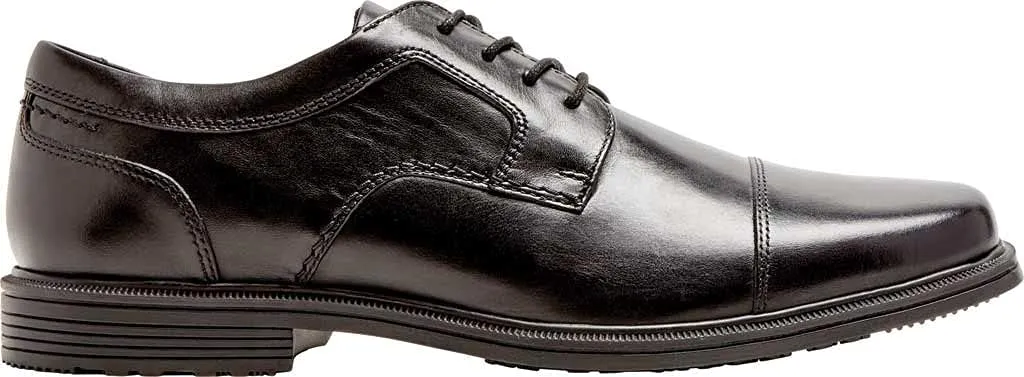 Rockport Taylor Waterproof Cap Toe - Shoes for Men - Leather Upper - Synthetic Outsole - Shock Absorbing Heel