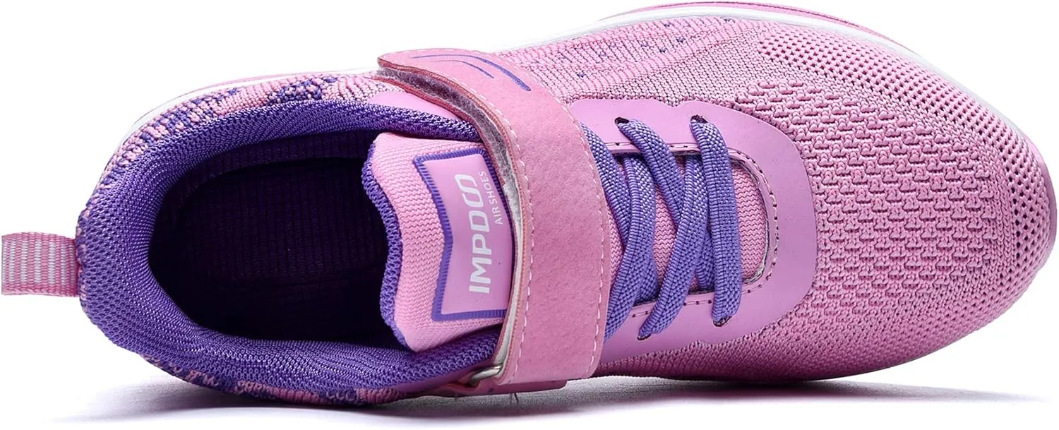 RomenSi Air Athletic Running Shoes for Boys Girls Lightweight Breathable Tennis Sports Kids Sneakers