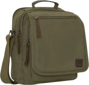 Rothco Everyday Work Shoulder Bag, Unisex Crossbody Bag, Olive Drab, 8.75" x 5" x 11"