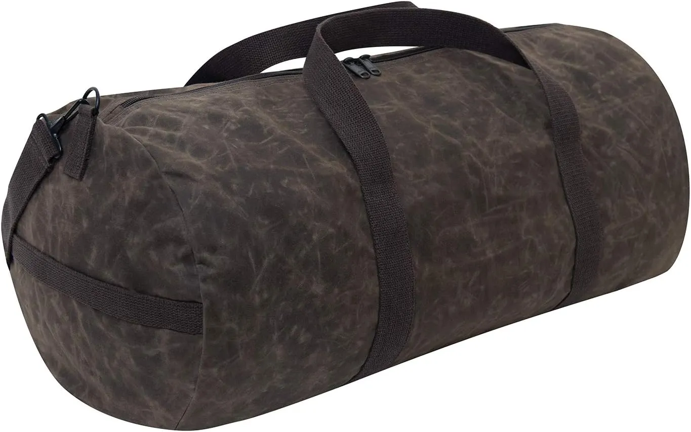 Rothco Waxed Canvas Shoulder Duffle Bag