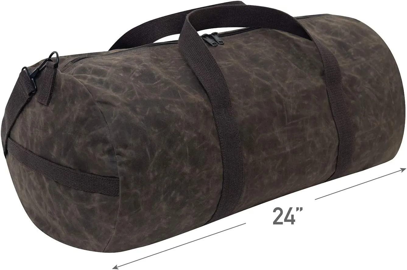 Rothco Waxed Canvas Shoulder Duffle Bag