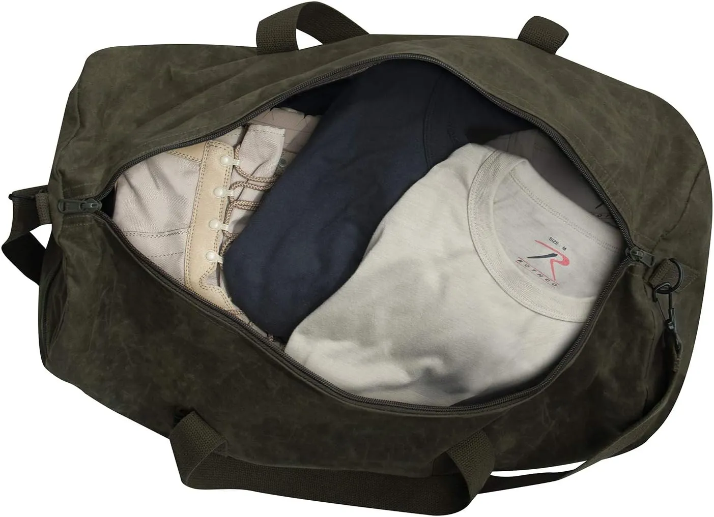Rothco Waxed Canvas Shoulder Duffle Bag